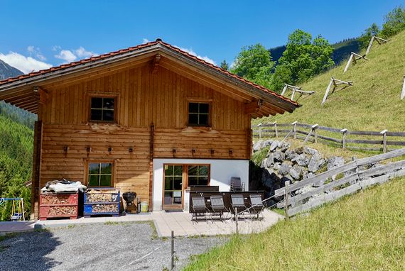 Aussenansicht Hütte